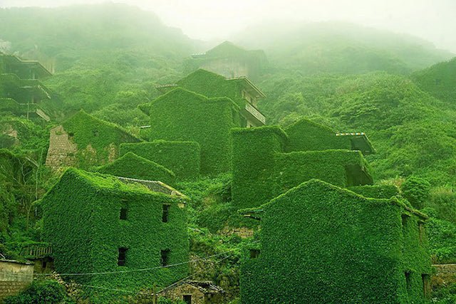Abandoned Village in China Reclaimed by Nature - Utopiat