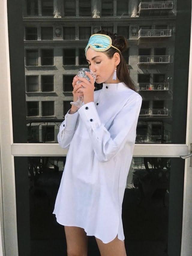Audrey in a Bag Premium Iconic Holly Complete Sleep Costume Set with Tassel Earrings Inspired by BAT