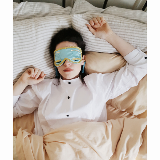Audrey in a Bag Premium Iconic Holly Complete Sleep Costume Set with Tassel Earplugs Inspired by BAT - Utopiat