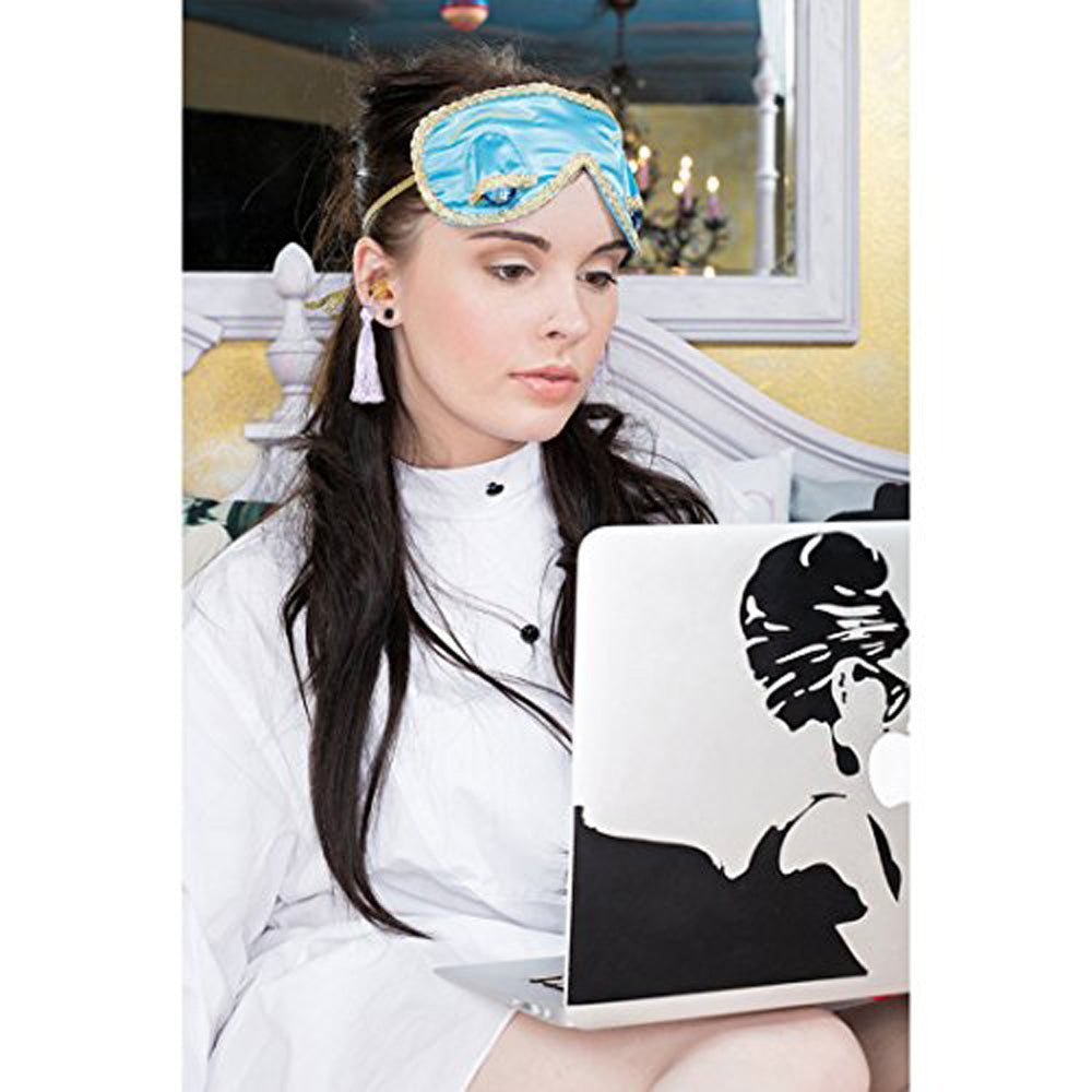 Abstract Audrey Hepburn Breakfast at Tiffany’s Inspired Decal Art Perfect as Wall Art or as Computer Decal 3 Piece Bundle - Utopiat