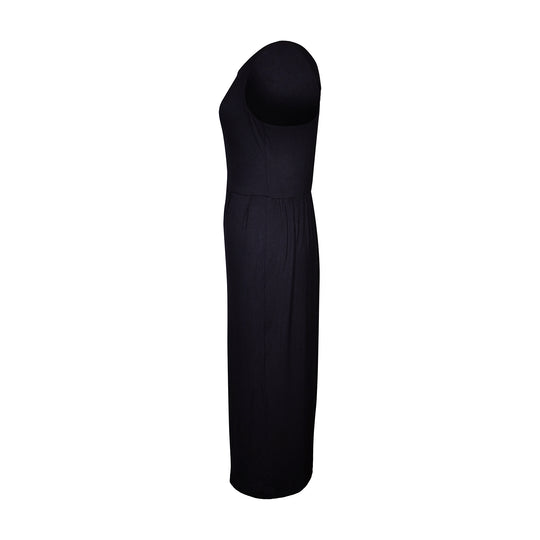 Holly Iconic Black Dress In Cotton Inspired By BAT - Utopiat