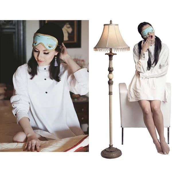 Audrey in a Bag Premium Iconic Holly Complete Sleep Costume Set with Tassel Earrings Inspired by BAT - Utopiat