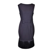 Holly Black Fringe Dress Inspired By BAT - Utopiat