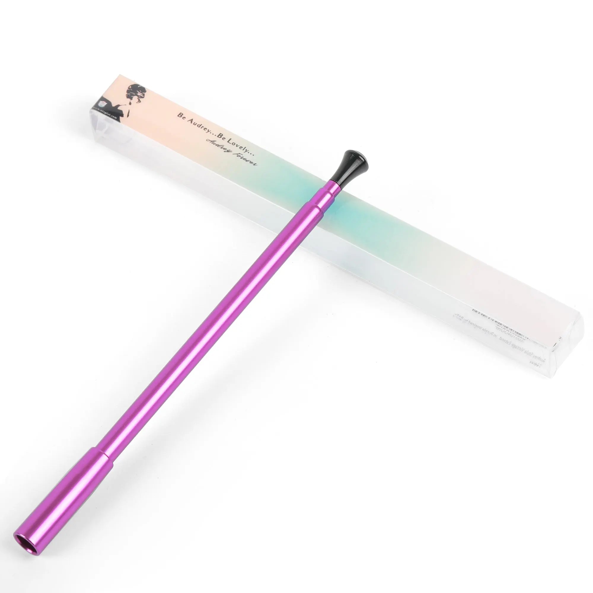 Holly Smoke-The Breakfast at Tiffany’s Inspired Functional Eco Metal Telescopic Cigarette Holder Utopiat