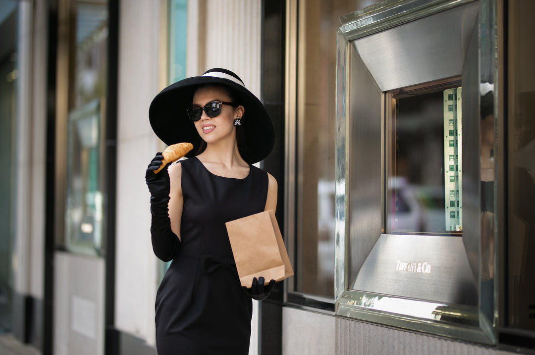 Holly Golightly Oversized Wool Hat – Breakfast at Tiffany’s Inspired | 3 Brim Sizes, Adjustable Fit