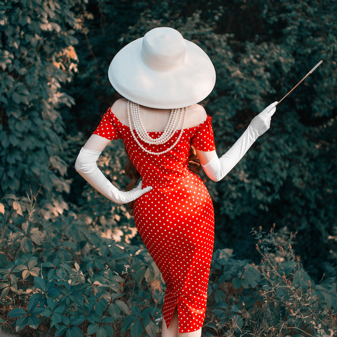 Dress Large Gardening Hat MIU Premium White Straw Sun Hat