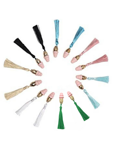 Colors of the Rainbow-the Breakfast at Tiffany’s inspired tassel earplugs gift set for your Valentine - Utopiat