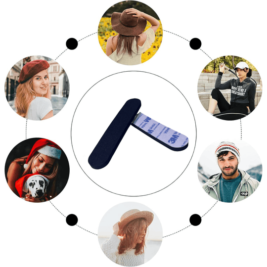 Perfect Fit for Your Style: 30 - Piece Hat Size Reducer Foam Inserts - Enjoy Comfortable, Customized Wear - Utopiat