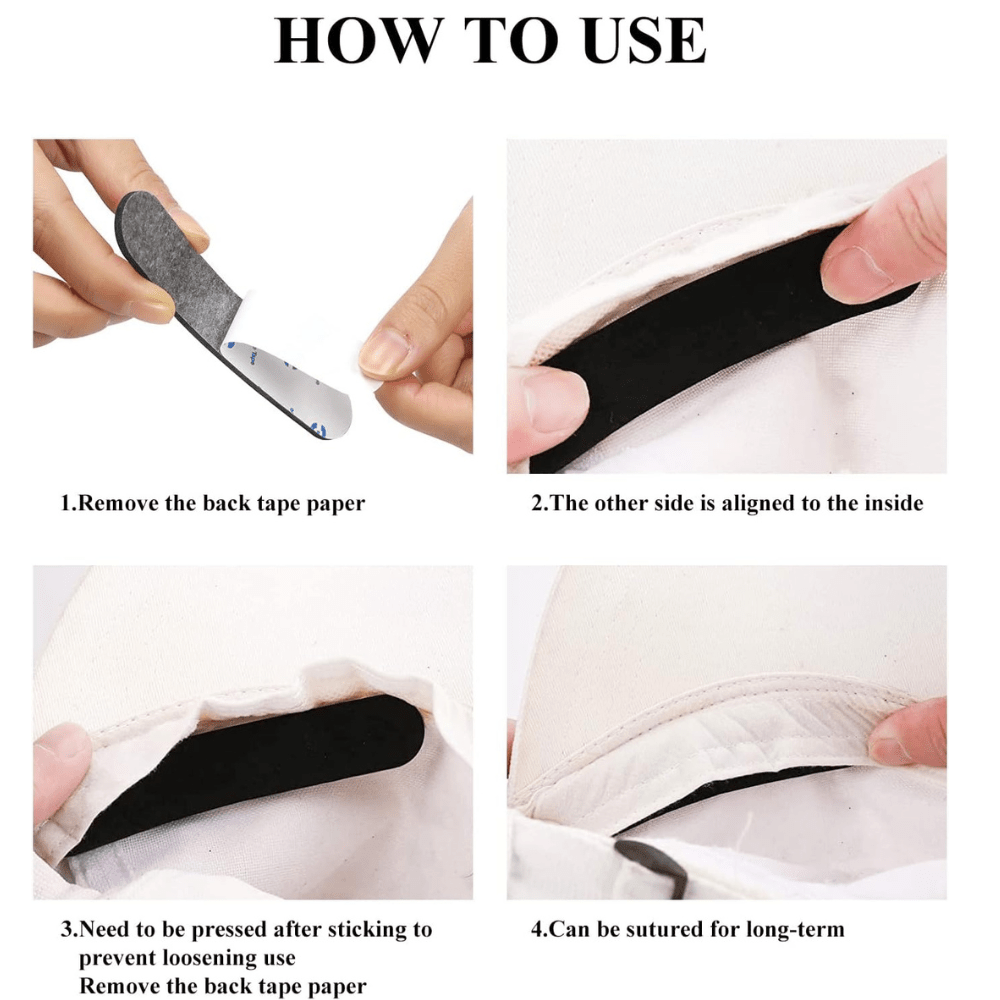 Perfect Fit for Your Style: 30 - Piece Hat Size Reducer Foam Inserts - Enjoy Comfortable, Customized Wear - Utopiat