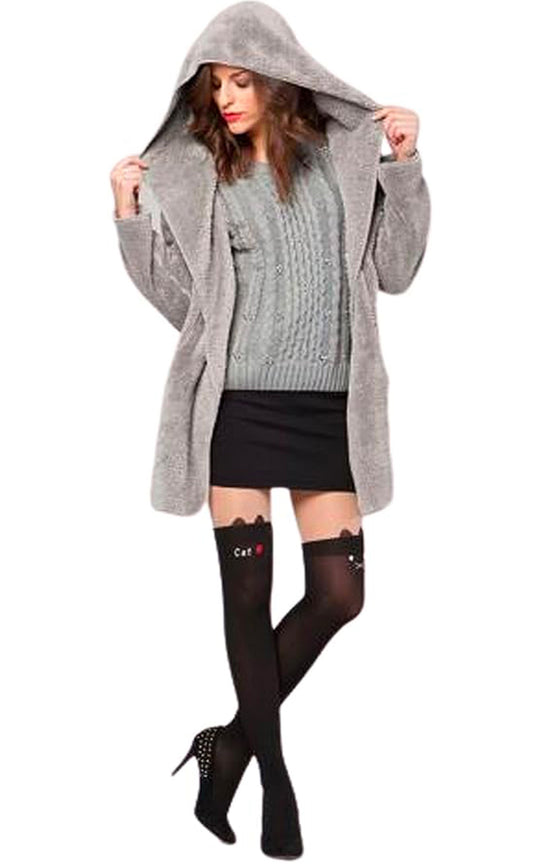 Stylish Blanket Hoodie Adult Women and Men Oversized Fleece Jacket for Winter - Utopiat