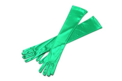 Premium Long Gloves In Colorful Satin Inspired By Audrey Hepburn - Utopiat