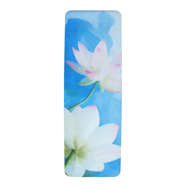 Utopiat - Premium Expanding Lotus Yoga Mat | Non-Slip | Rubber Base