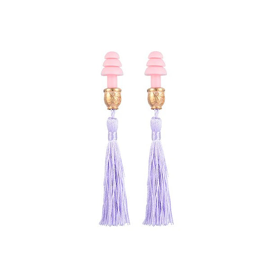 Holly Gift Boxed Tassel Ear Plugs in Lavender Dream Inspired By Breakfast At Tiffany’s - Utopiat