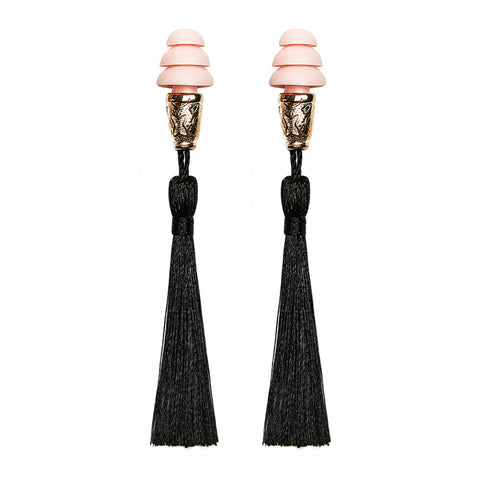 Holly Gift Boxed Tassel Ear Plugs in Midnight Black Inspired By Breakfast At Tiffany’s - Utopiat