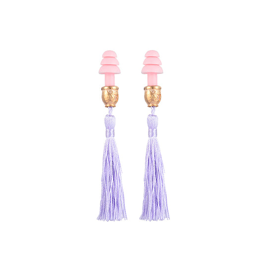 Holly Tassel Ear Plugs in Lavender Dream Inspired By Breakfast At Tiffany’s - Utopiat