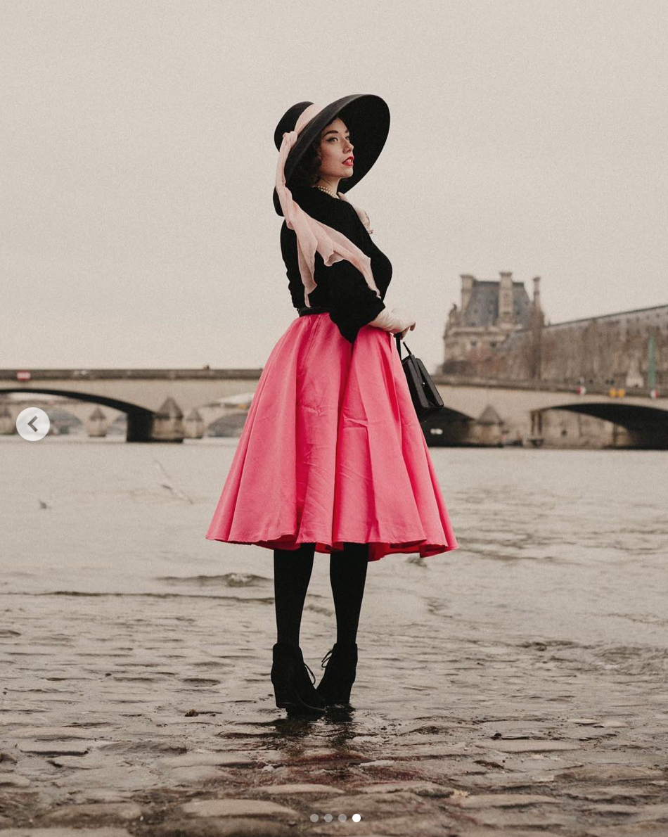 Miu Oversized Holiday Black Straw Hat - Utopiat