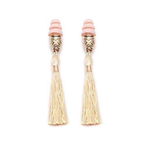 Holly Tassel Ear Plugs In Technicolor Inspired By Breakfast At Tiffany's - Utopiat