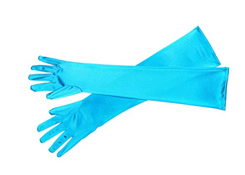 Premium Long Gloves In Colorful Satin Inspired By Audrey Hepburn - Utopiat