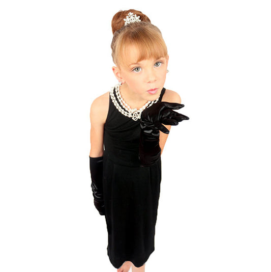 Mini Holly Iconic Black Dress Inspired By Breakfast At Tiffany's - Utopiat