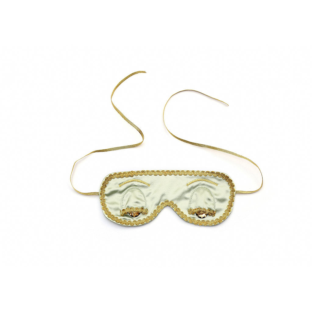 Holly Gift Boxed Sleep Eye Cover in Technicolors Inspired By Breakfast at Tiffany's - Utopiat
