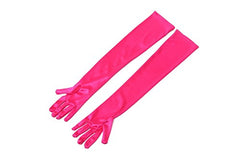 Premium Long Gloves In Colorful Satin Inspired By Audrey Hepburn - Utopiat