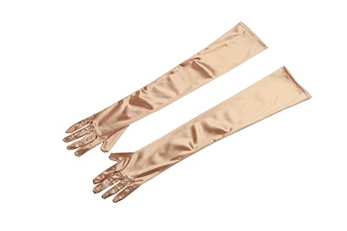 Premium Long Gloves In Colorful Satin Inspired By Audrey Hepburn - Utopiat