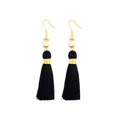 Holly Gift Boxed Pearl Tassel Earrings Inspired By Breakfast At Tiffany’s - Utopiat