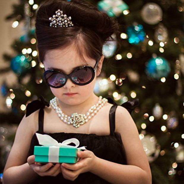 Mommy and Me Holly 3 Piece Iconic Accessories Set Inspired By Breakfast At Tiffany's - Utopiat