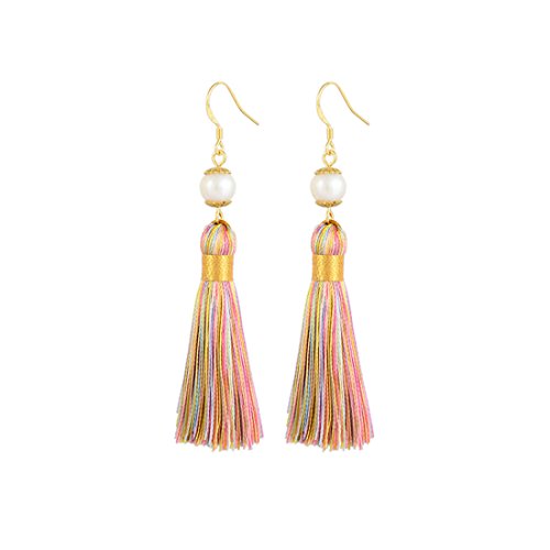 Holly Gift Boxed Pearl Tassel Earrings Inspired By Breakfast At Tiffany’s - Utopiat