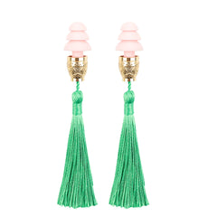 Holly Tassel Ear Plugs In Technicolor Inspired By BAT - Utopiat