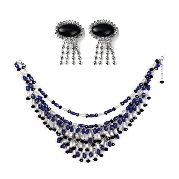 Holly Gift Boxed Fringe Oversized Costume Jewelry Set Inspired By Breakfast At Tiffany’s - Utopiat