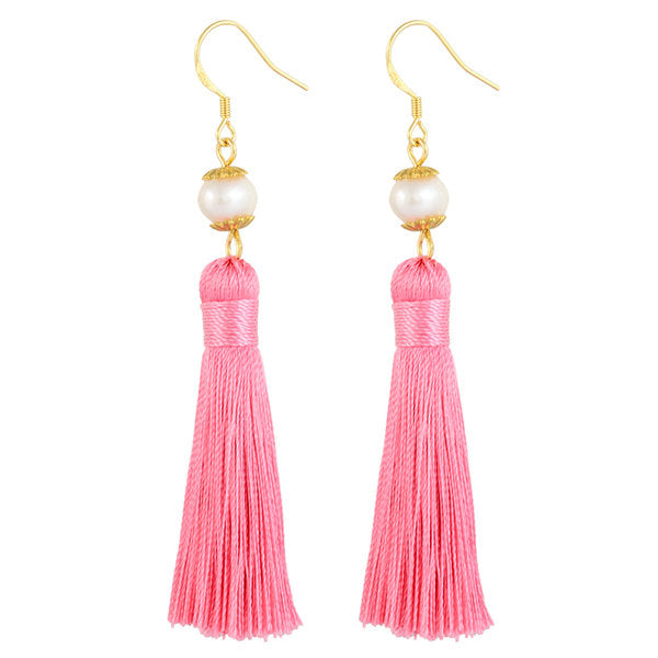 Holly Pearl Tassel Earrings Inspired By Breakfast At Tiffany’s - Utopiat