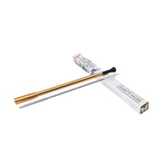 Filtered and Cleanable-The Upgraded Audrey Hepburn Inspired Functional All Metal Telescopic Cigarette Holder with Natural Filter Stone for Standard Size Cigarettes