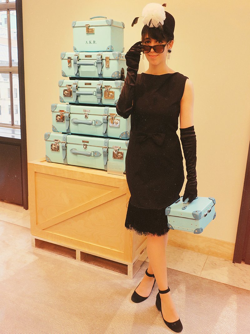 Holly Golightly Feather Hat Complete Costume Set - Utopiat