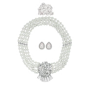 Premium Holly Crystal 3 Piece Iconic Accessories Set Inspired By Breakfast At Tiffany's - Utopiat
