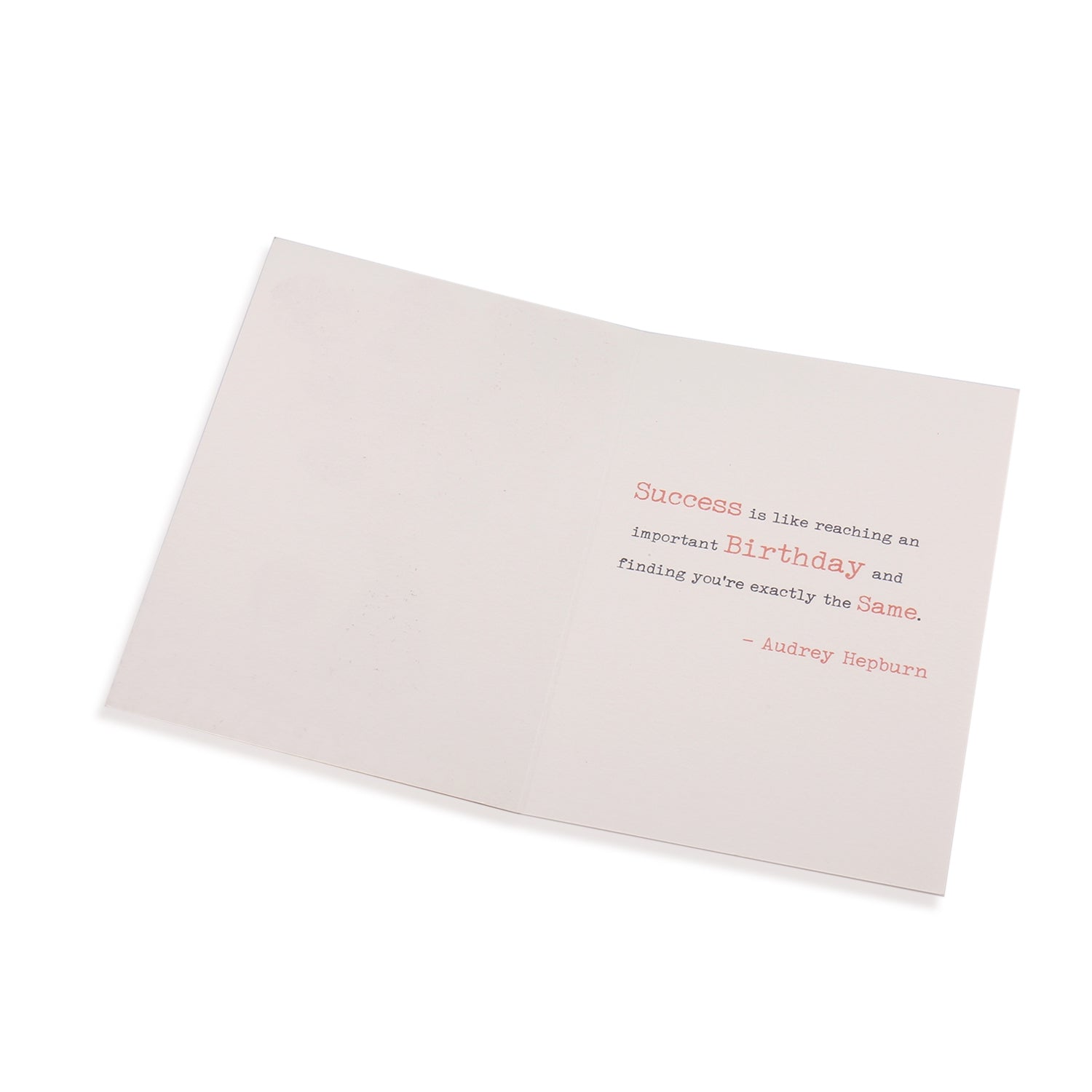 Birthday Greeting Card - Audrey + The Red Balloons above Parisian skyescape - Utopiat