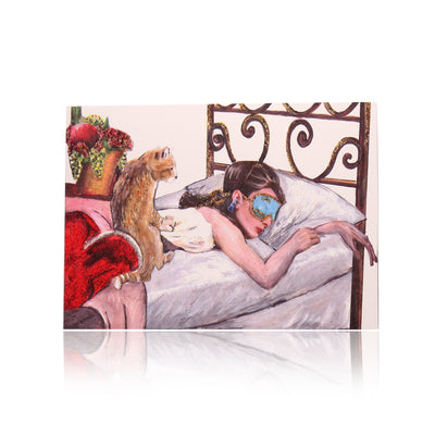 All Occasion Greeting Card - Be like Audrey - Be a Sleeping Beauty - Utopiat