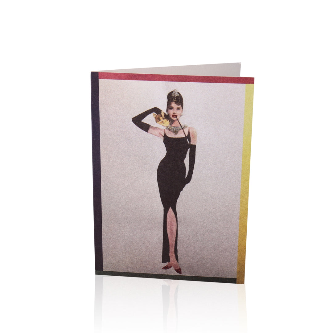 All Occasion Greeting Card - Be like Audrey - Be Classy and Sexy - Utopiat