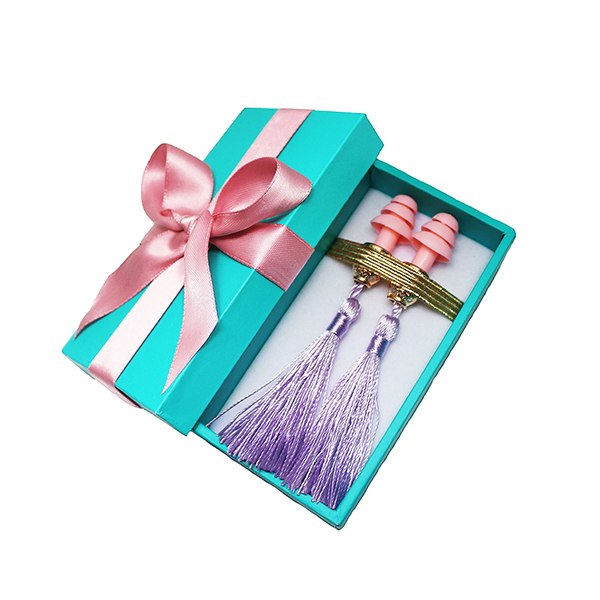 Holly Gift Boxed Tassel Ear Plugs in Lavender Dream Inspired By Breakfast At Tiffany’s - Utopiat