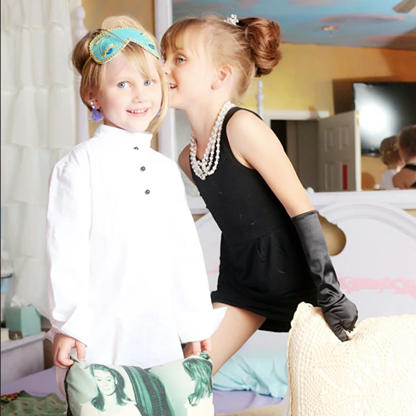 Mini Holly Complete Cotton Costume Set Inspired By Breakfast At Tiffany's - Utopiat
