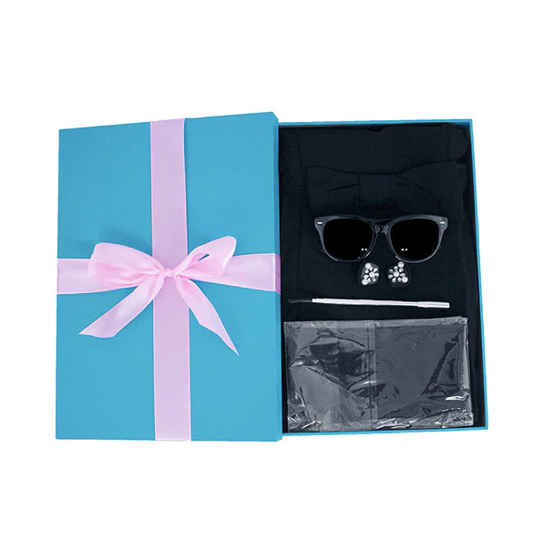 Holly Black Fringe Dress & Accessories Set Inspired By Breakfast At Tiffany’s - Utopiat