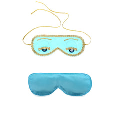 Holly Sleep Mask in Tiffany Turquoise Inspired By Breakfast At Tiffany’s - Utopiat