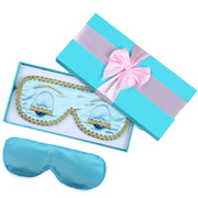 Holly Sleep Mask in Tiffany Turquoise Inspired By Breakfast At Tiffany’s - Utopiat
