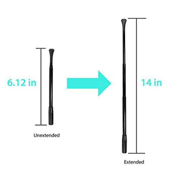 Holly Golightly Costume Women Accessories Set for Halloween Fancy 5 Strand Pearl Necklace with Flower Pendant Functional Long Extendable Cigarette Holder and Long Black Opera Satin Gloves (Rental) - Utopiat