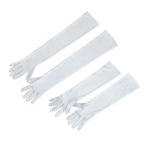 Holly — The Premium Long Satin Gloves - Utopiat