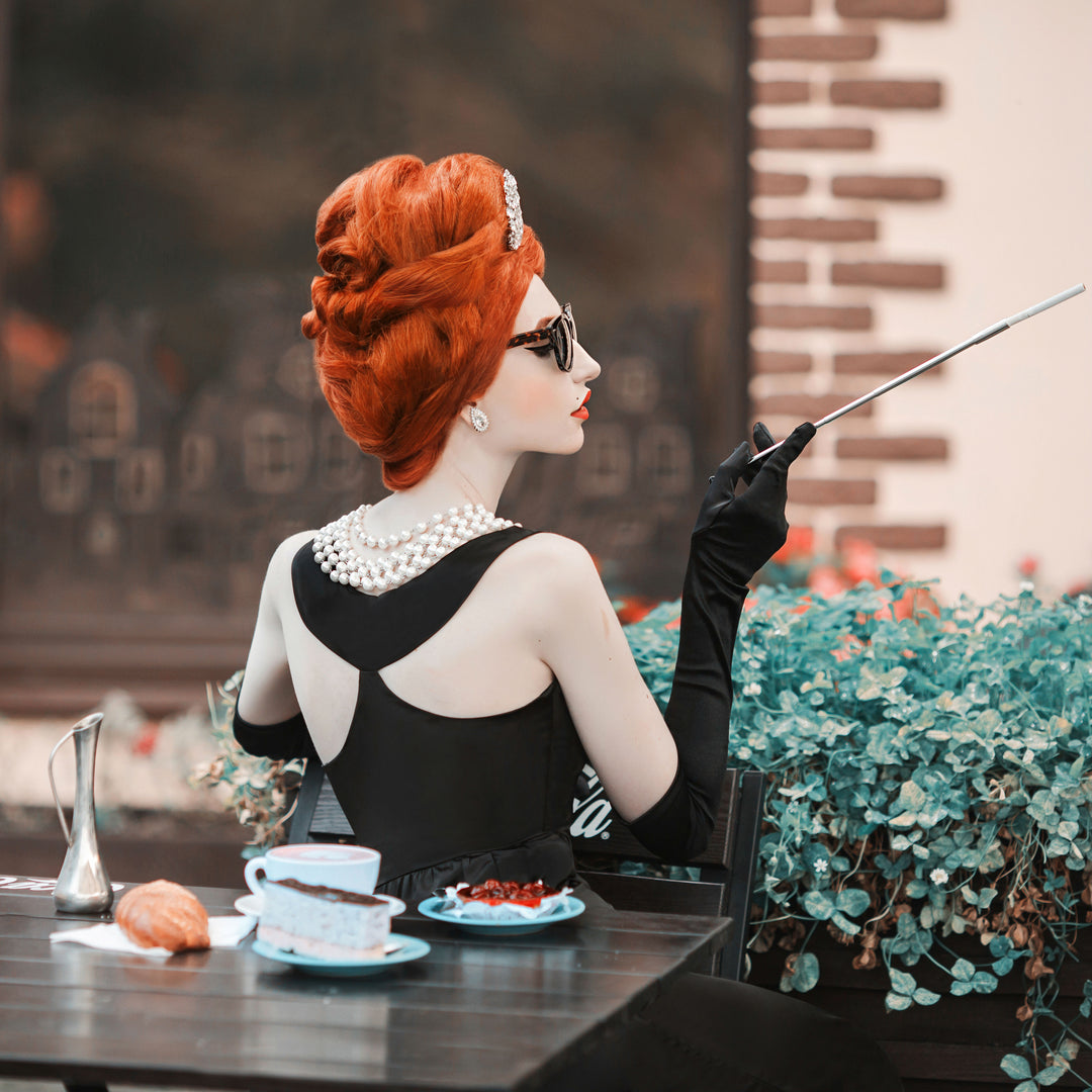 Holly Premium Crystal Earrings Inspired By Breakfast At Tiffany's - Utopiat