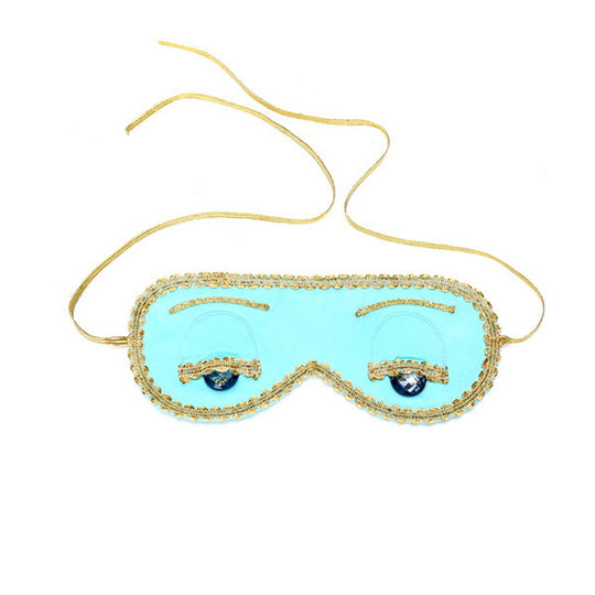 Holly Gift Boxed Sleep Eye Cover in Technicolors Inspired By Breakfast at Tiffany's - Utopiat