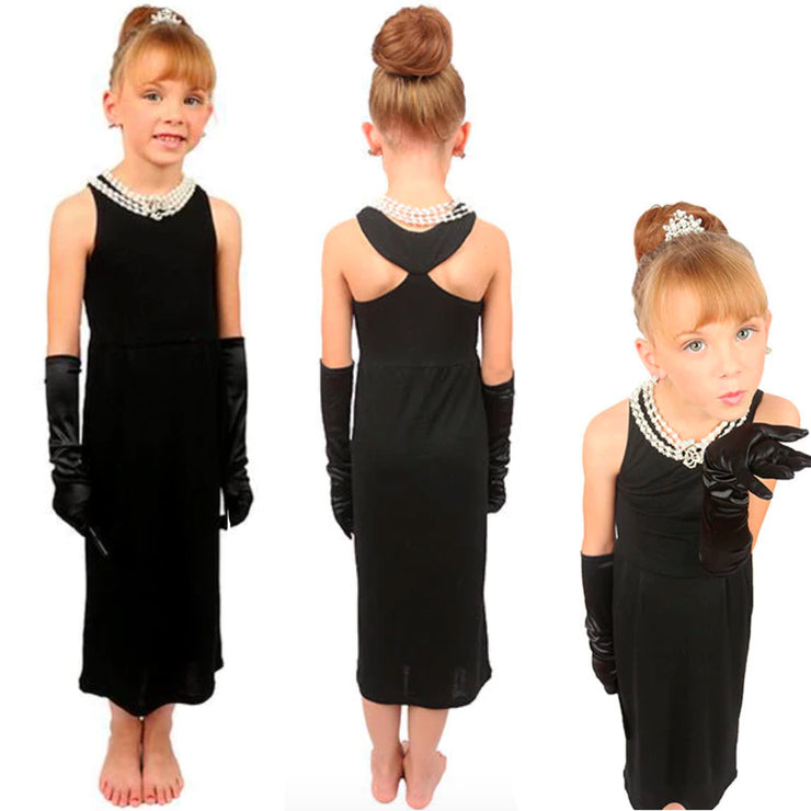 Mini Holly Complete Cotton Costume Set Inspired By Breakfast At Tiffany's - Utopiat