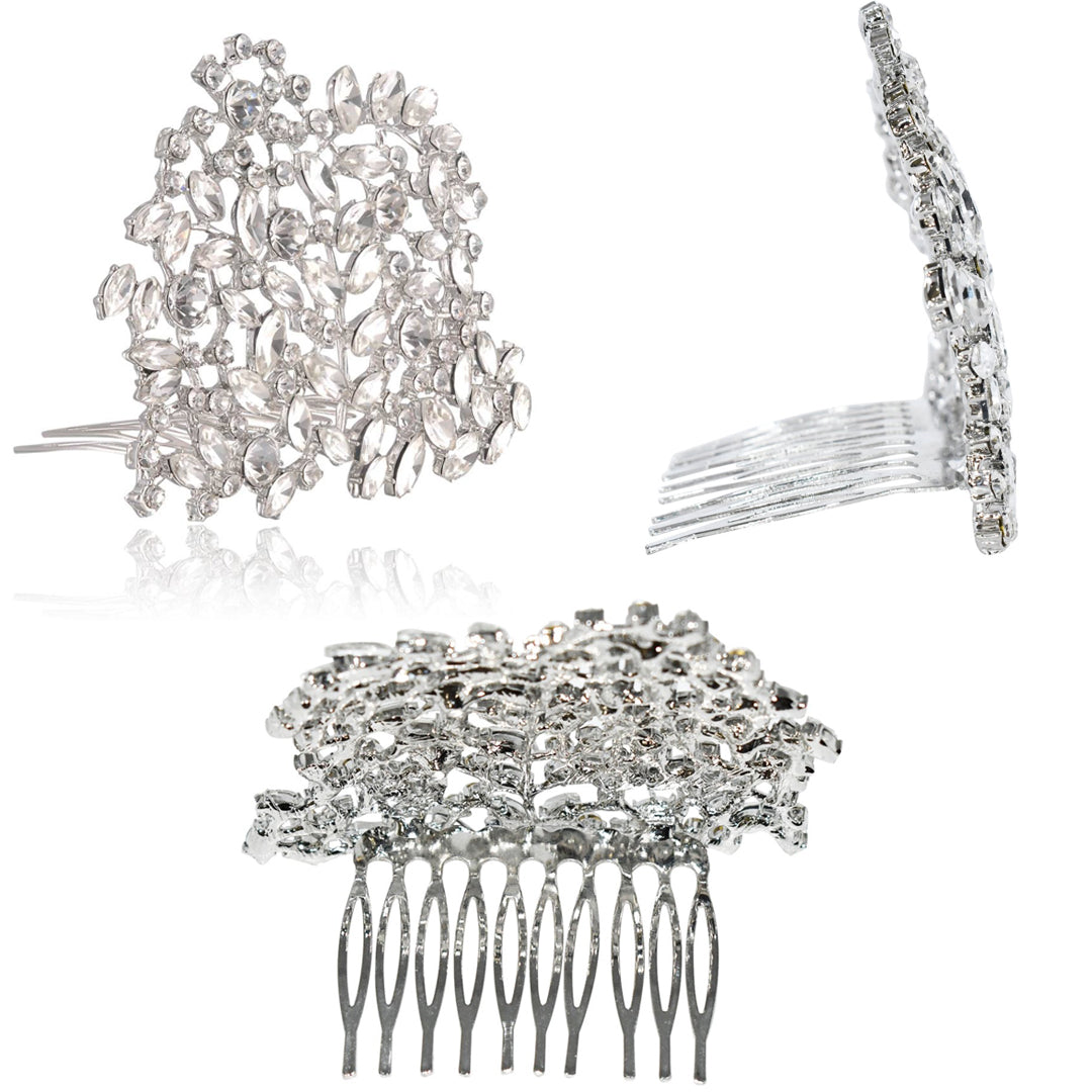 Holly Premium Crystal Tiara Inspired By Breakfast At Tiffany's - Utopiat