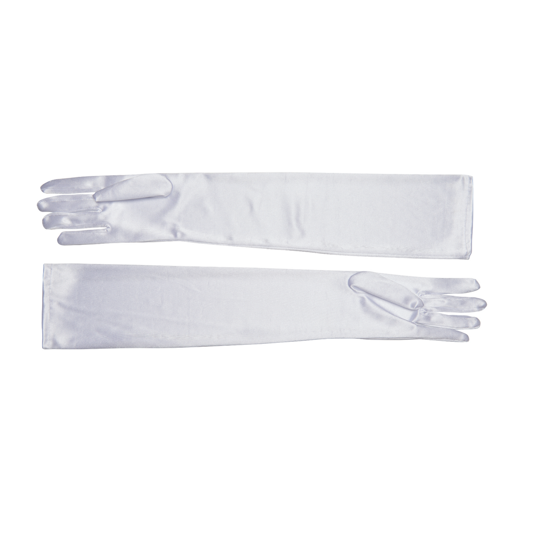 Holly Premium White Satin Gloves Inspired By BAT - Utopiat